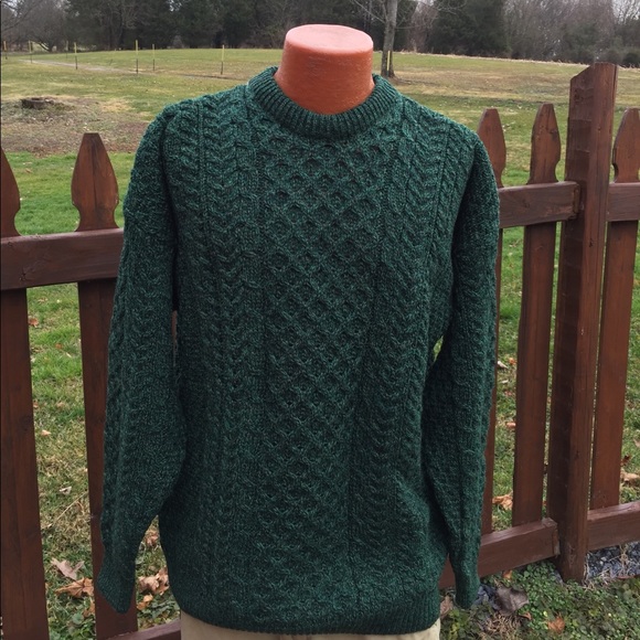 Orvis Other - Orvis Mens Wool Cable Knit Sweater Size XL